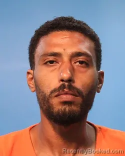 Mugshot of Hussein Alaa Eldean Mahrous booked in Brazoria County, Texas on October 20, 2026
