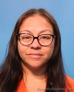 Mugshot of Rozanna Michelle Minchaca booked in Brazoria County, Texas on October 21, 2026
