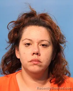 Mugshot of Tabatha Aguilar booked in Brazoria County, Texas on October 22, 2026