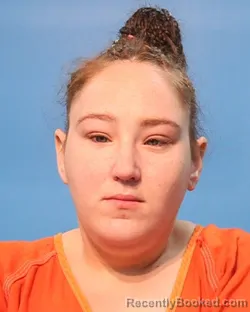 Mugshot of Caitlyn Bryce Cupp booked in Brazoria County, Texas on October 25, 2026