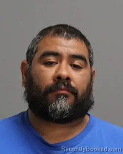 Mugshot of GILBERTO PEREZ TREVINO booked in Brazos County, Texas on March 26, 2026