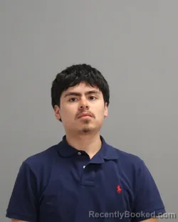 Mugshot of David Martinez booked in Brazos County, Texas on April 5, 2026