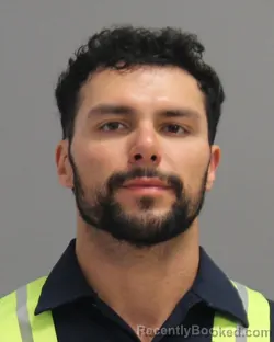 Mugshot of Adolfo Chavez Munsinger booked in Brazos County, Texas on April 10, 2026