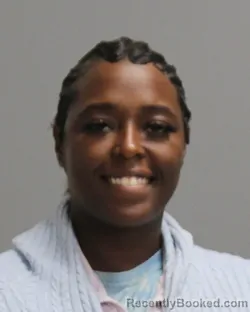 Mugshot of DAKEMYA JAAQUAE PARHAMS booked in Brazos County, Texas on April 24, 2026
