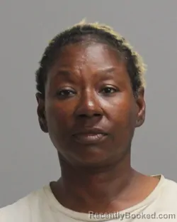 Mugshot of TAMISHE DETUAN DARDEN booked in Brazos County, Texas on April 16, 2026