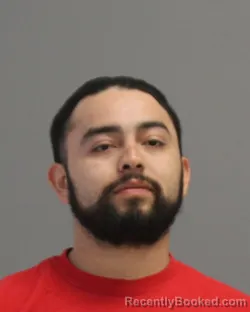 Mugshot of Mikel Alexander Martinez-Corona booked in Brazos County, Texas on April 16, 2026