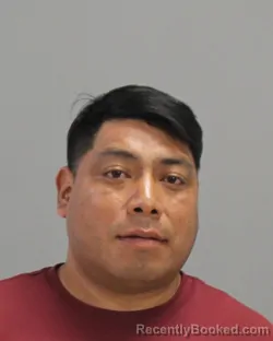 Mugshot of DOMINGO ROLANDO TUMAX CHAY booked in Brazos County, Texas on April 22, 2026