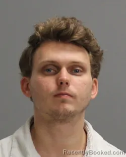 Mugshot of CARSON FORD JOHNSON booked in Brazos County, Texas on April 23, 2026