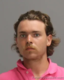 Mugshot of Nathan Joel Haag booked in Brazos County, Texas on April 24, 2026