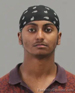 Mugshot of HARKEETH SINGH SARDAR booked in Brazos County, Texas on April 26, 2026