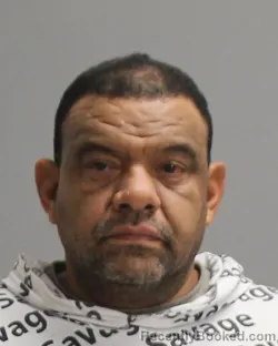 Mugshot of ROBERTO BLAS ECHENIQUE DIAZ booked in Brazos County, Texas on April 26, 2026