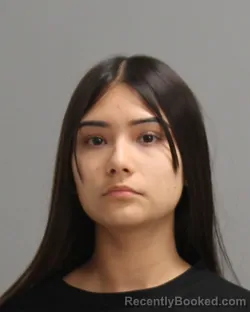 Mugshot of SOFIA GALARZA-VAZQUEZ booked in Brazos County, Texas on April 27, 2026