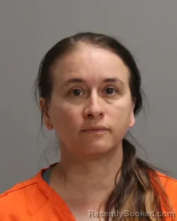Mugshot of RAYNA FAYE SLAUGHTER booked in Brazos County, Texas on May 3, 2026