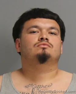 Mugshot of CHRISTIAN NICHOLAS FLORES booked in Brazos County, Texas on May 4, 2026