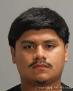 Mugshot of Alan MICHAHEL Colmenares booked in Brazos County, Texas on May 6, 2026