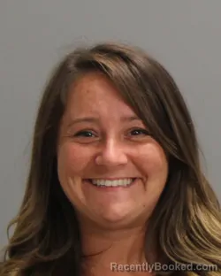 Mugshot of AMBER NICOLE MCNEELY booked in Brazos County, Texas on May 8, 2026