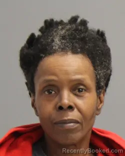 Mugshot of BARBARA RENAY TITUS booked in Brazos County, Texas on May 6, 2026