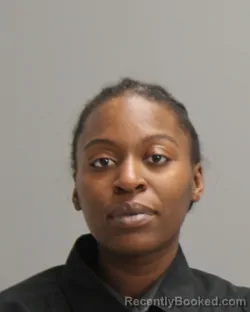 Mugshot of KEAZIA JAQUAE OWENS booked in Brazos County, Texas on May 6, 2026