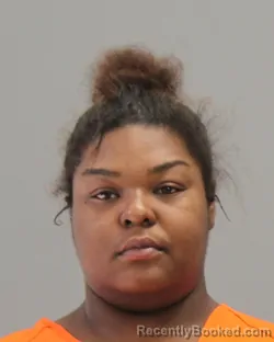 Mugshot of INDIA ARANISA KENOSHA DICKSON booked in Brazos County, Texas on May 6, 2026