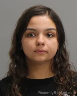 Mugshot of ITZEL ALEJANDRA SOLIS-GUERRA booked in Brazos County, Texas on May 7, 2026