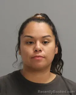 Mugshot of OLIVIA LISETTE LOMBARDI booked in Brazos County, Texas on May 8, 2026