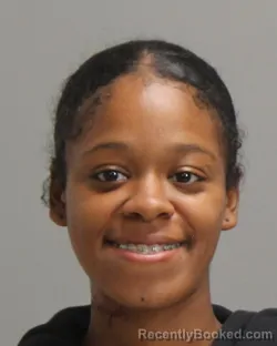 Mugshot of JYRIHANNA NYBRE WORKMAN booked in Brazos County, Texas on May 8, 2026
