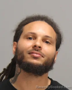 Mugshot of TREY DESHON MAHANA booked in Brazos County, Texas on May 10, 2026