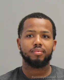 Mugshot of QUINDRAKE TREVON ROBERTSON booked in Brazos County, Texas on May 11, 2026