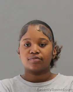Mugshot of Lamyia Seqouvia Nicole Blue booked in Brazos County, Texas on May 12, 2026