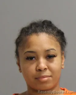Mugshot of TYANA TAYON WEBBER booked in Brazos County, Texas on May 12, 2026