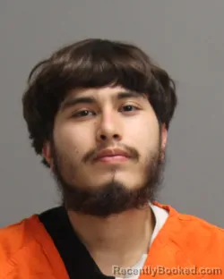 Mugshot of JOEL EMMANUEL SANCHEZ booked in Brazos County, Texas on May 13, 2026