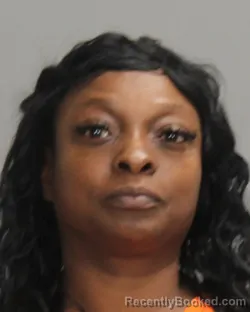 Mugshot of NICOLE CRAWFORD ROSTON booked in Brazos County, Texas on May 14, 2026
