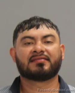 Mugshot of OMAR RUBIO RESENDIZ booked in Brazos County, Texas on May 16, 2026