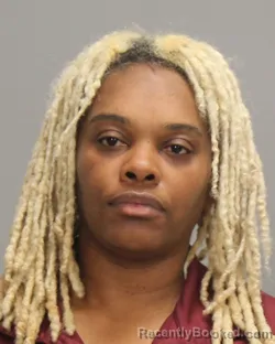 Mugshot of KALESHIA SHARP booked in Brazos County, Texas on May 20, 2026