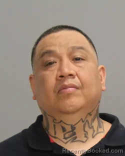 Mugshot of MARTIN GERARDO MENDOZA booked in Brazos County, Texas on May 20, 2026