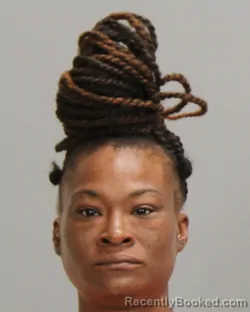 Mugshot of SHANTA TWANNETTE RAYFORD booked in Brazos County, Texas on June 9, 2026