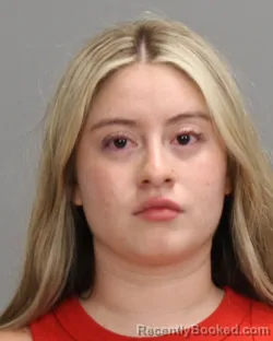 Mugshot of HARMONNIE JANE CANTU booked in Brazos County, Texas on June 11, 2026