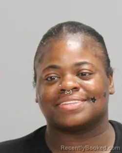 Mugshot of ERICA DETWANISHA STEWART booked in Brazos County, Texas on June 12, 2026