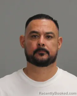 Mugshot of Ralph Guillen Garza booked in Brazos County, Texas on June 26, 2026