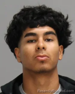 Mugshot of SAMUEL JOSUE CADENA booked in Brazos County, Texas on June 15, 2026