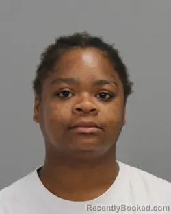 Mugshot of Ty'Myriah Alaza Stringfellow booked in Brazos County, Texas on June 16, 2026