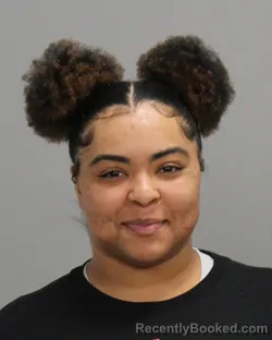 Mugshot of KEONDREA ALEXIS WARFORD booked in Brazos County, Texas on June 16, 2026
