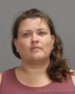 Mugshot of MAGGIE NICOLE NUNN booked in Brazos County, Texas on June 18, 2026