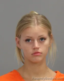 Mugshot of ABIGAIL MARIE VANBUSKIRK booked in Brazos County, Texas on June 19, 2026