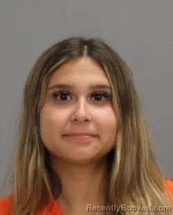 Mugshot of BROOKE CRISTINE BAKER booked in Brazos County, Texas on June 20, 2026