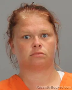 Mugshot of ABBIE GAIL EVANS booked in Brazos County, Texas on June 20, 2026