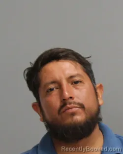 Mugshot of MARIO ROBERTO RAZO GUTIERREZ booked in Brazos County, Texas on June 20, 2026