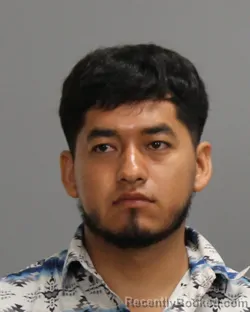 Mugshot of JUAN PABLO RIVERA GARCIA booked in Brazos County, Texas on June 21, 2026