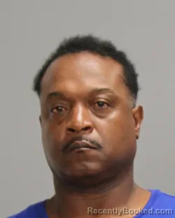 Mugshot of TERALD EUGENE THOMAS booked in Brazos County, Texas on June 21, 2026