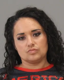 Mugshot of BRITTANY DANAE HUFFMAN booked in Brazos County, Texas on June 25, 2026